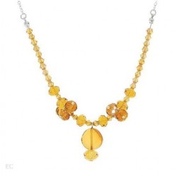 Collar de piedras cristal...