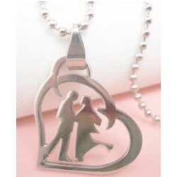 Collar de acero inoxidable...
