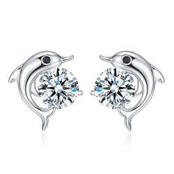 Pendientes chapados en oro...