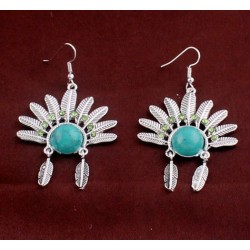 Pendientes grandes de mujer...