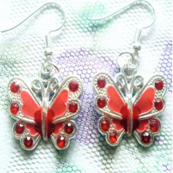 Pendientes mariposa para mujer