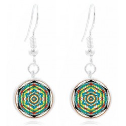 Pendientes cabujón con...