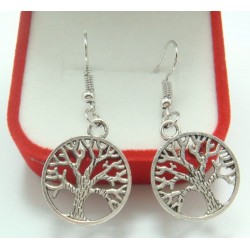 Pendientes chapados en...