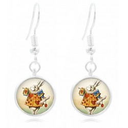 Pendientes cabujón con...