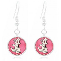 Pendientes cabujón con...