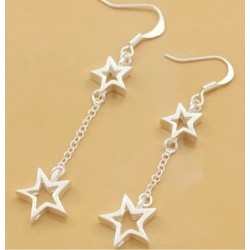 Pendientes largos de mujer...