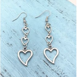 Pendientes largos con...