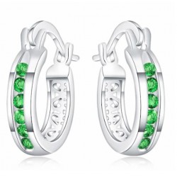 Pendientes huggies de acero...