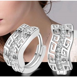 Pendientes con guarda griega