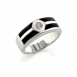 anillos en plata con piedras naturales