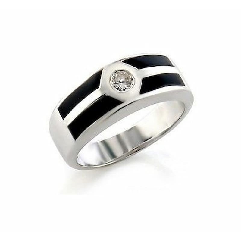 anillos en plata con piedras naturales