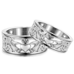 Anillo Claddagh Céltico en Plata 925: Símbolo de Amor y Lealtad