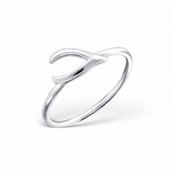 Anillo para mujer en Plata de Ley 925 "Huesitos de la Buena Suerte"