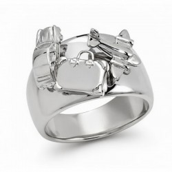 Anillo original de la marca italiana Morellato con diseño exclusivo de la colección Gioielli para mujer.