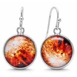 Pendientes redondos de mujer
