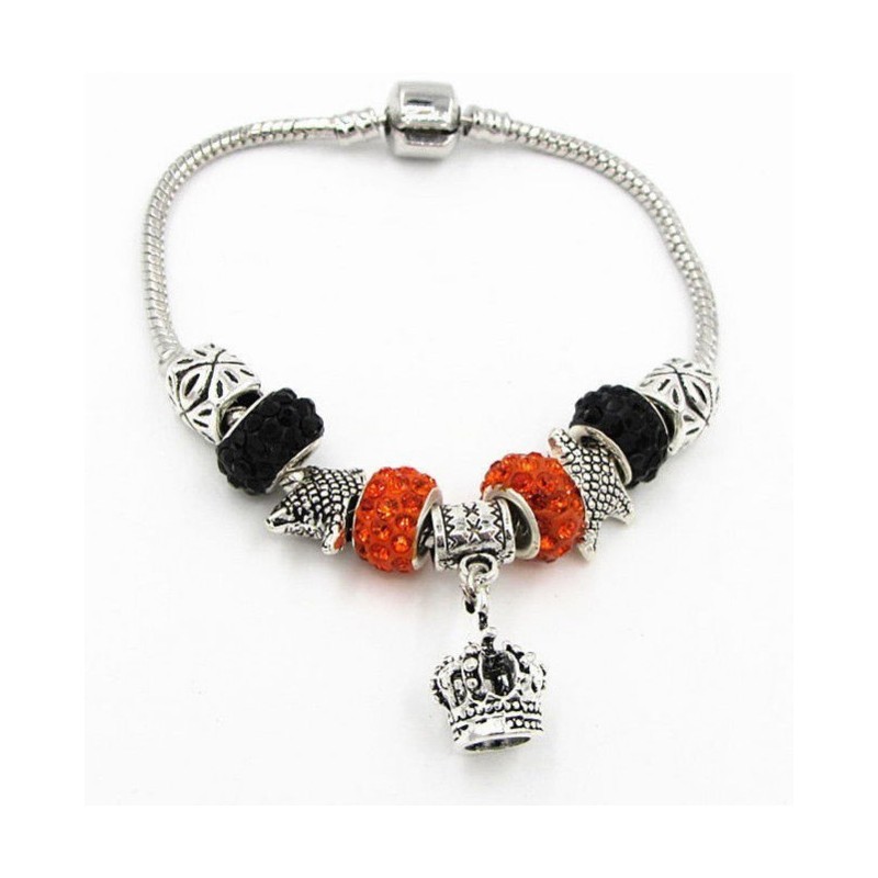 Pulsera de mujer con abalorios de cristal