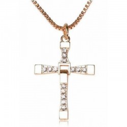collar-unisex-cruz-catolica-acero-dorado-cristal-blanco