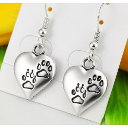 pendientes-acero-inoxidable-huella-mascota-bano-plata