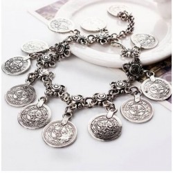 Pulseras de acero chapada...