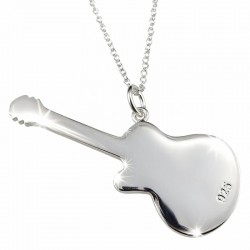 collar-guitarra-acero-bano-plata-ley-925