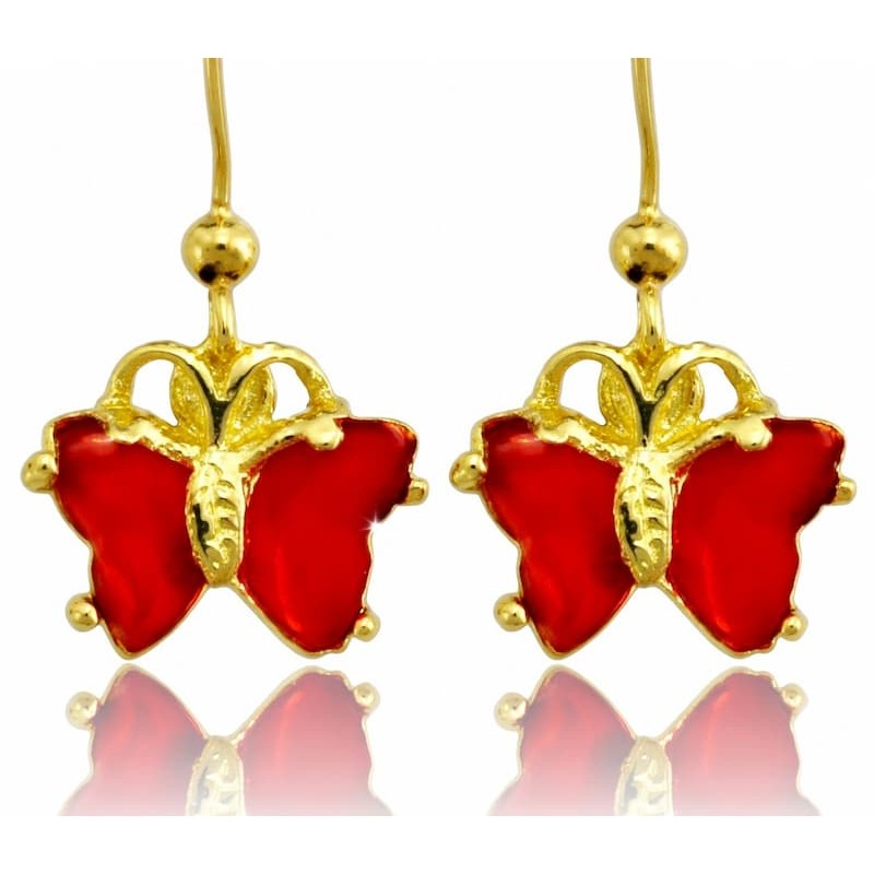 pendientes-mariposas-rojas-bano-oro-24k-rubi-imitacion