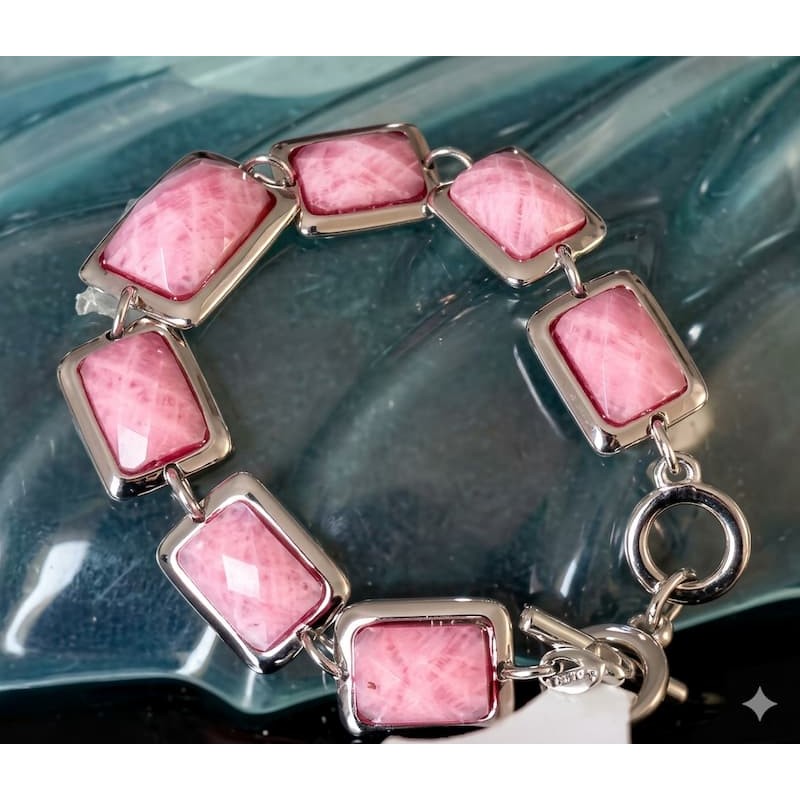 pulsera-acero-cuarzo-rosa-chapado-plata
