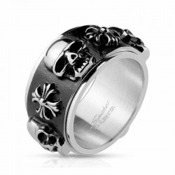 Anillo antiestres rotativo