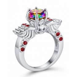 Anillo de acero inoxidable para mujer