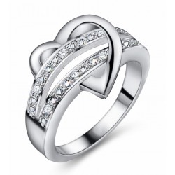 Anillo de acero inoxidable para mujer