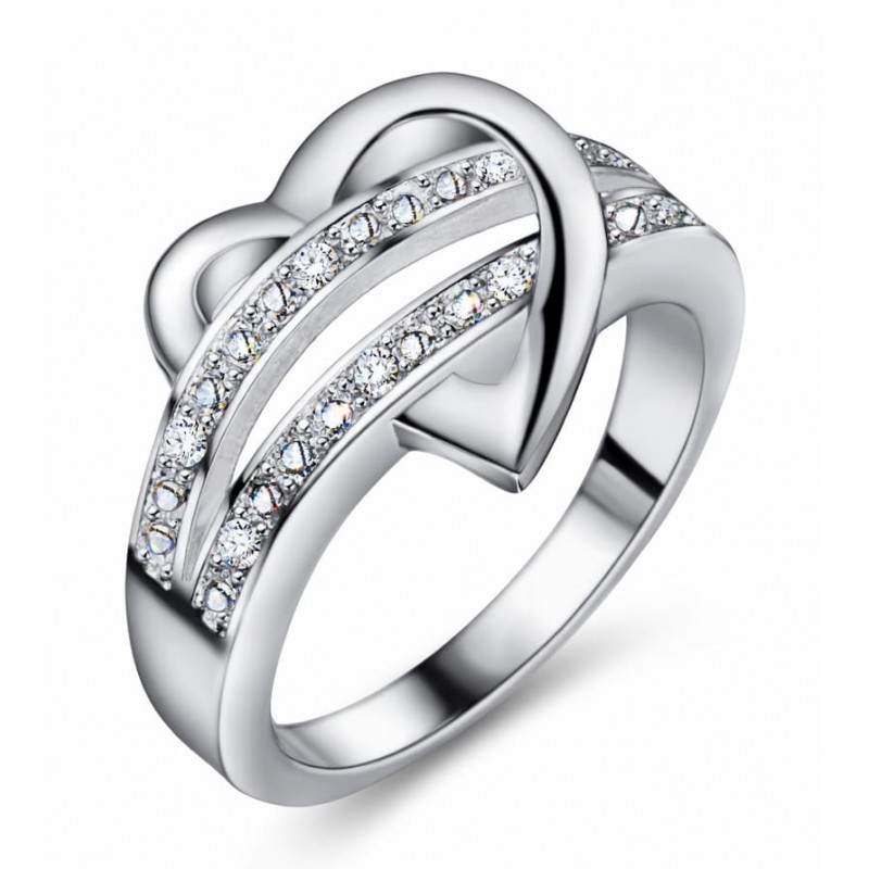 Anillo de acero inoxidable para mujer