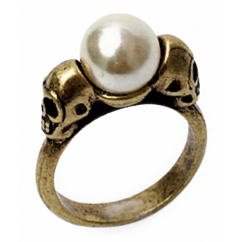 Anillo de mujer fabricado en bronce