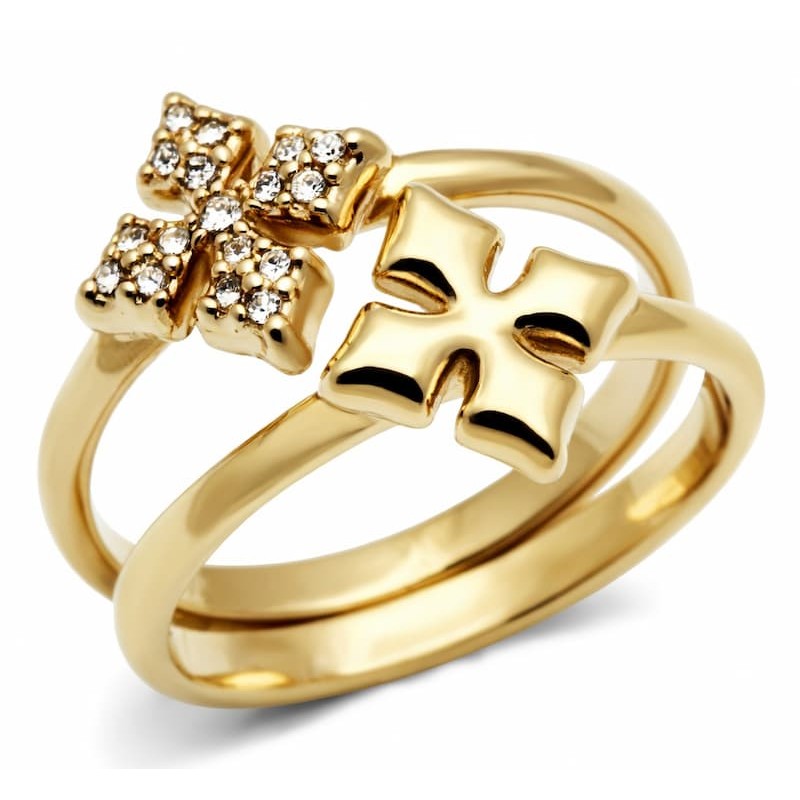 Anillo de acero inoxidable para mujer