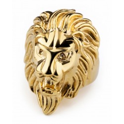 Anillo para hombres con chapado oro