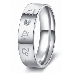 Anillos acero boda diseño carta runa nórdica