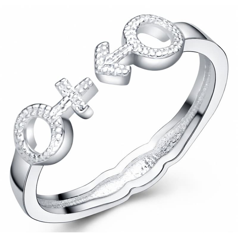 Anillo de promesa en plata de ley 925