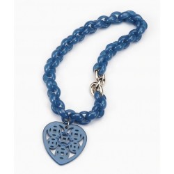 collar de acrílico con colgante