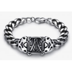 Pulsera de acero inoxidable para hombre