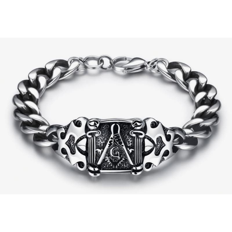 Pulsera de acero inoxidable para hombre