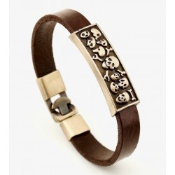 Brazalete de acero inoxidable para hombre