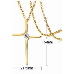 bisutería con cruz cristiana